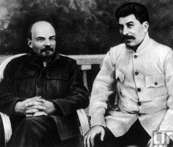 stalin and lenin